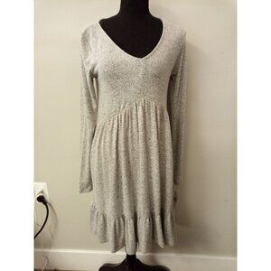 NWT Staccato from Dry Goods Women's Heather Grey Long Sleeve Dress Size …